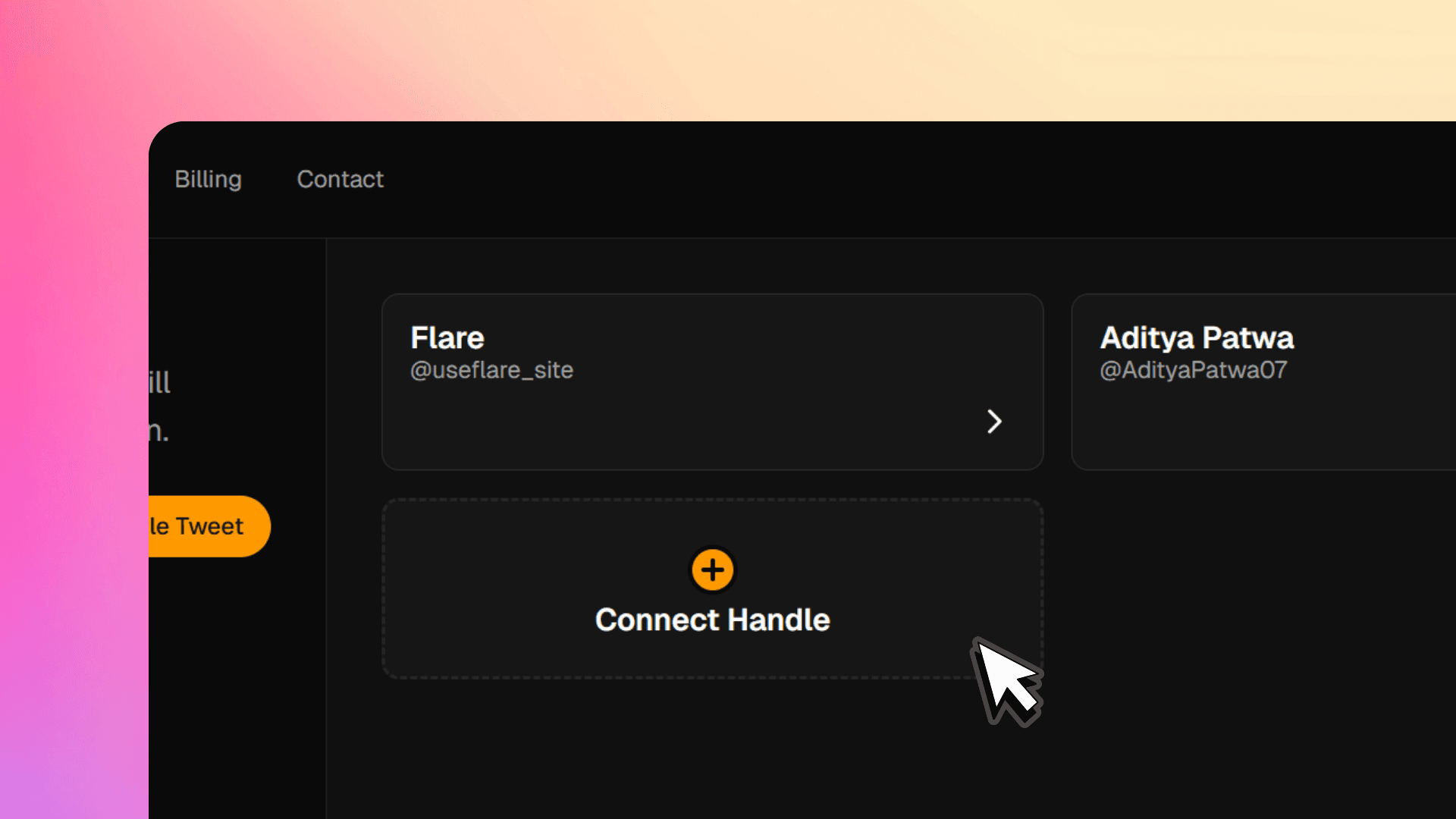 Connect X Handle